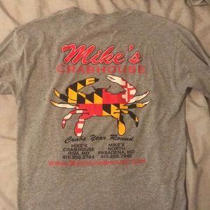 Mikes Crabhouse long sleeve shirt